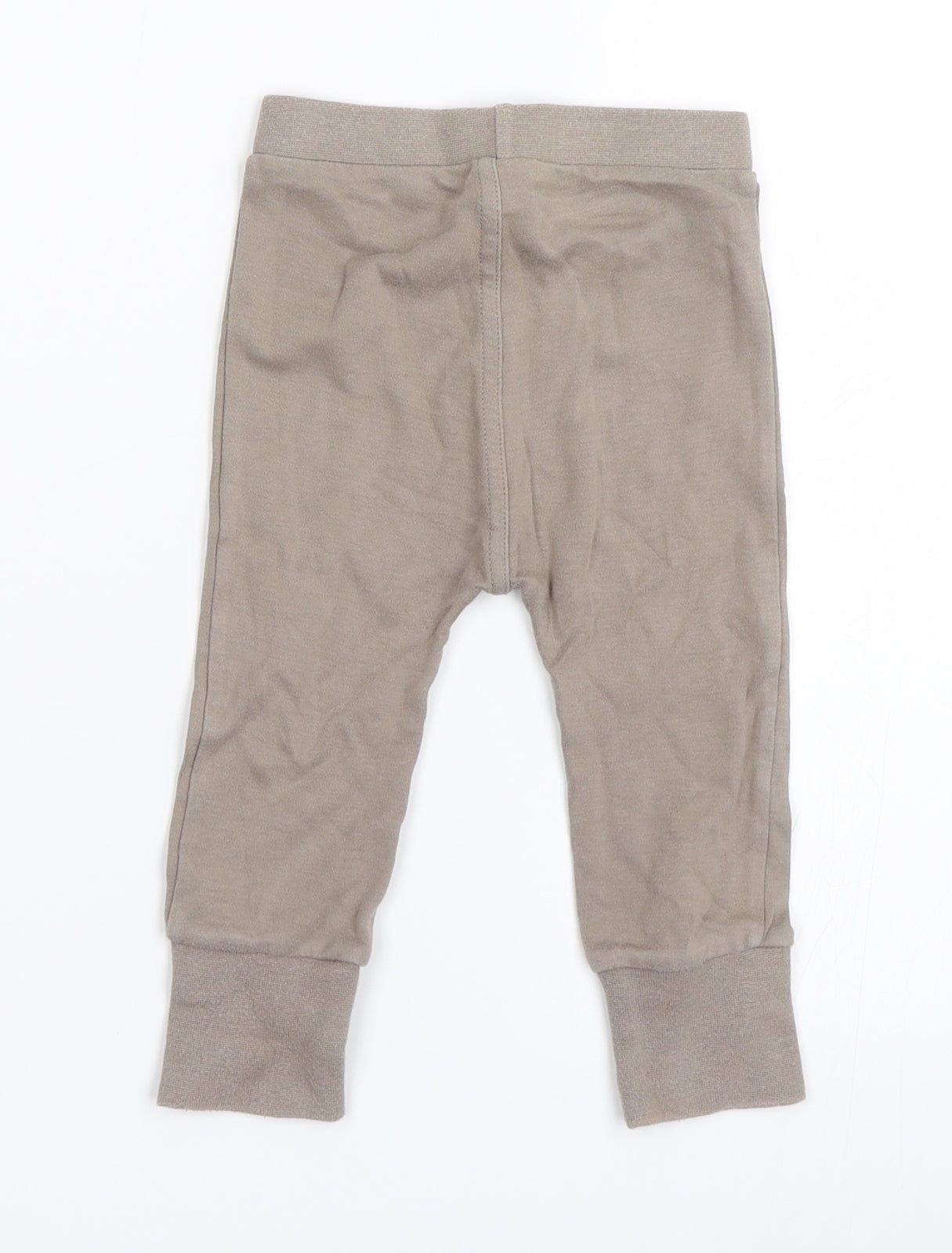 NEXT Boys Beige   Jogger Trousers Size 6-9 Months