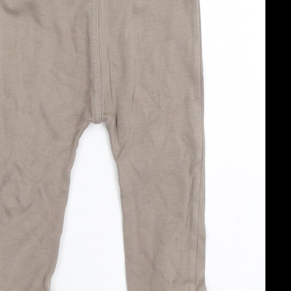 NEXT Boys Beige   Jogger Trousers Size 6-9 Months