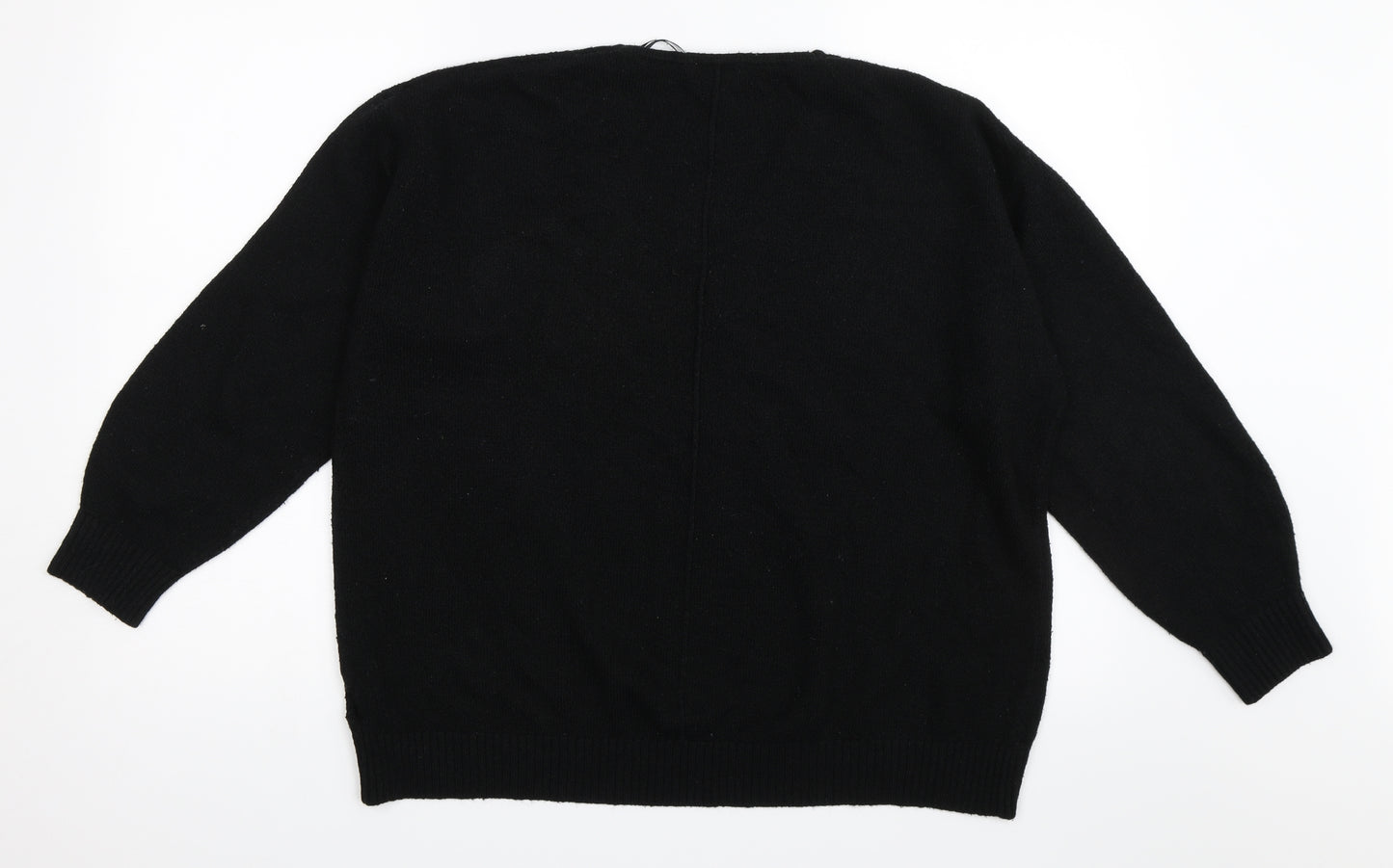 H&M Womens Black   Pullover Jumper Size M