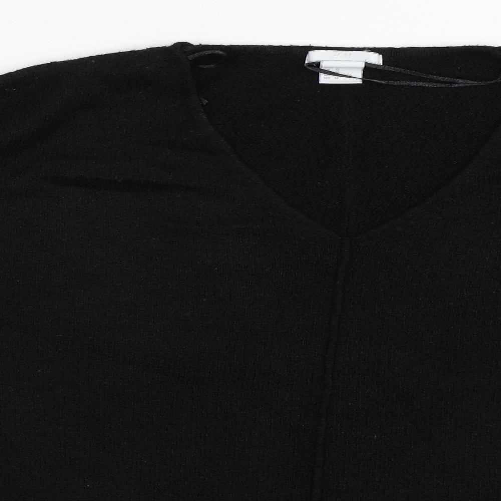 H&M Womens Black   Pullover Jumper Size M