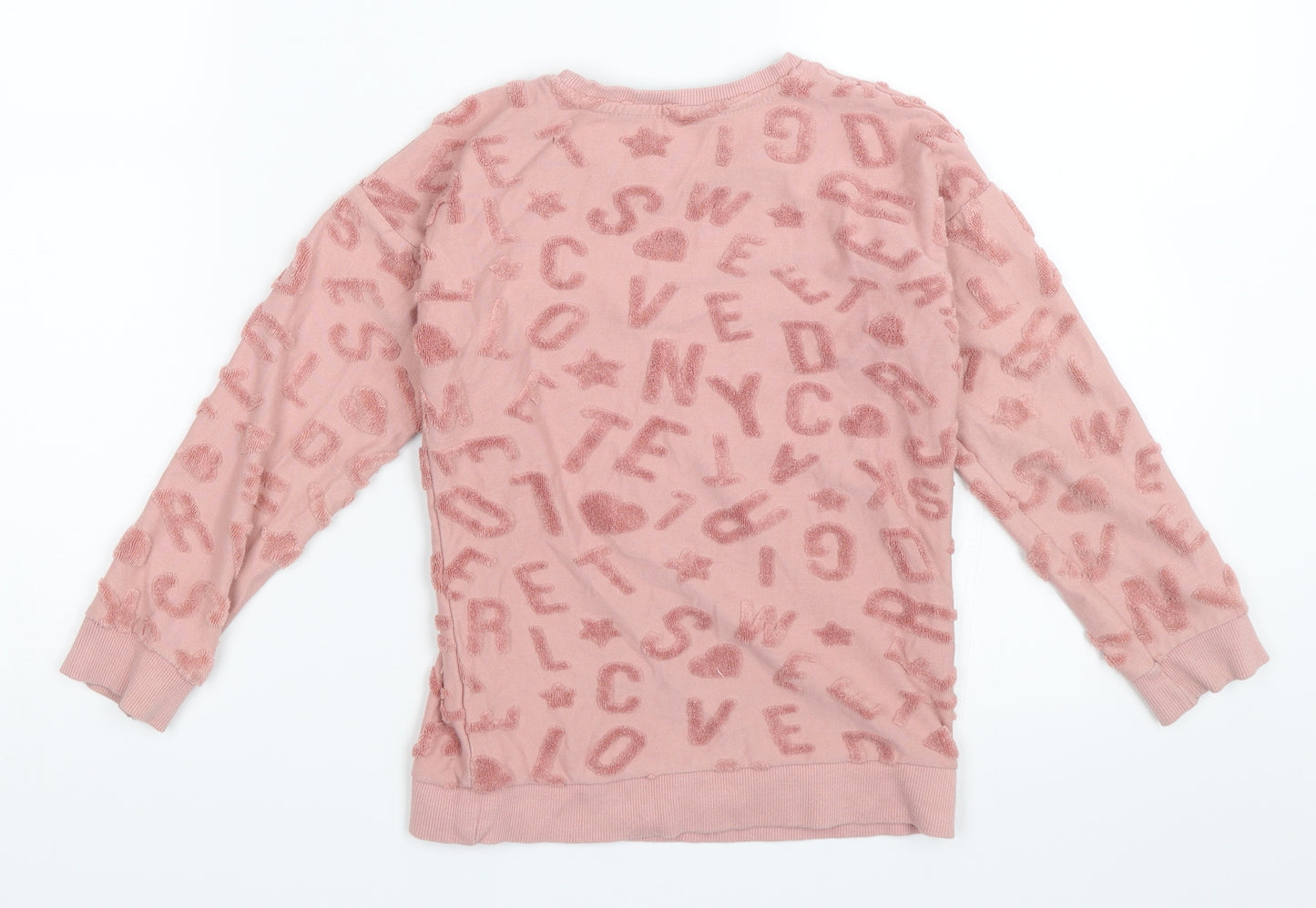 George Girls Pink   Pullover Sweatshirt Size 5-6 Years