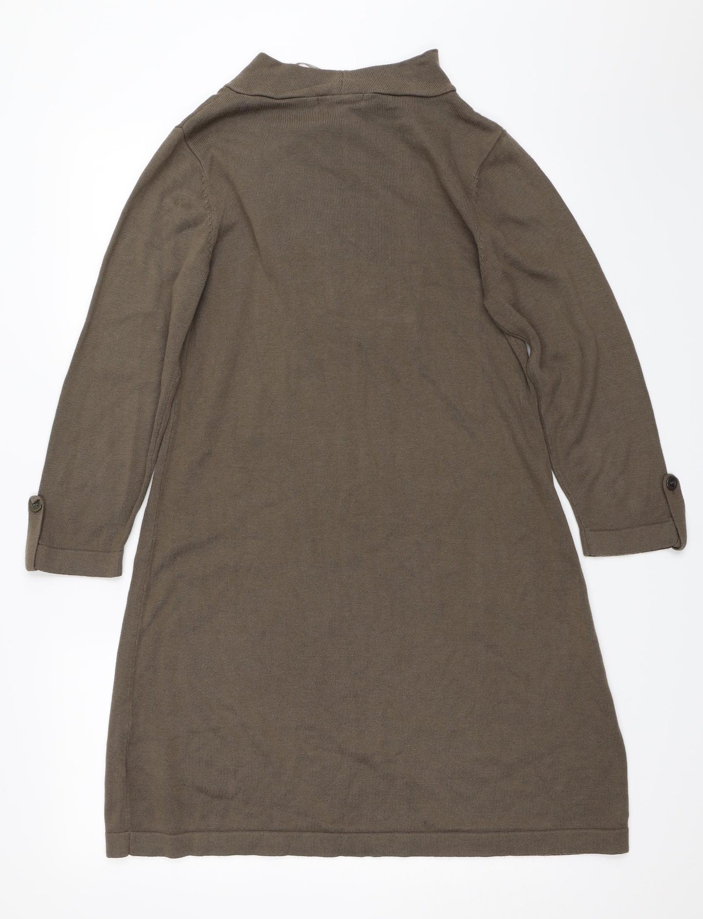 Cozzi Womens Green   Jumper Dress  Size M