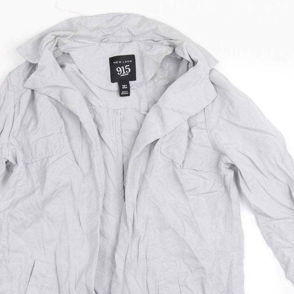 New Look Girls Grey   Jacket  Size 9 Years