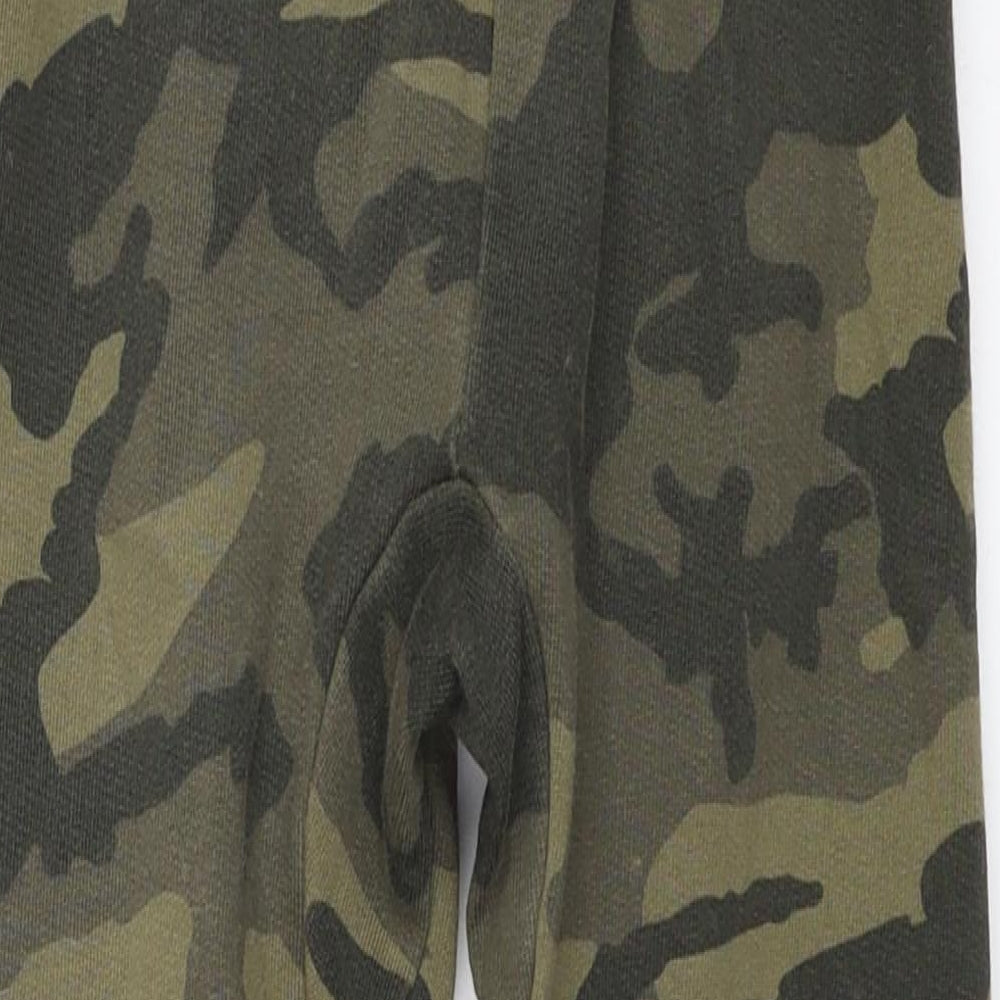 NEXT Boys Green Camouflage  Jogger Trousers Size 8 Years