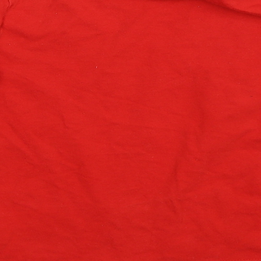 Tesco Boys Red   Basic T-Shirt Size 2-3 Years  - Mickey and Friends