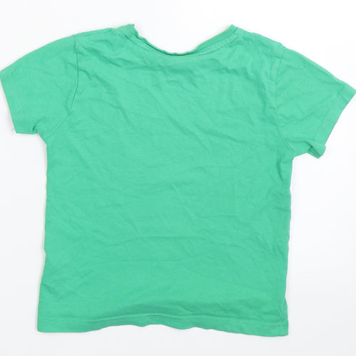 Primark Boys Green   Basic T-Shirt Size 5-6 Years  - toy story 4
