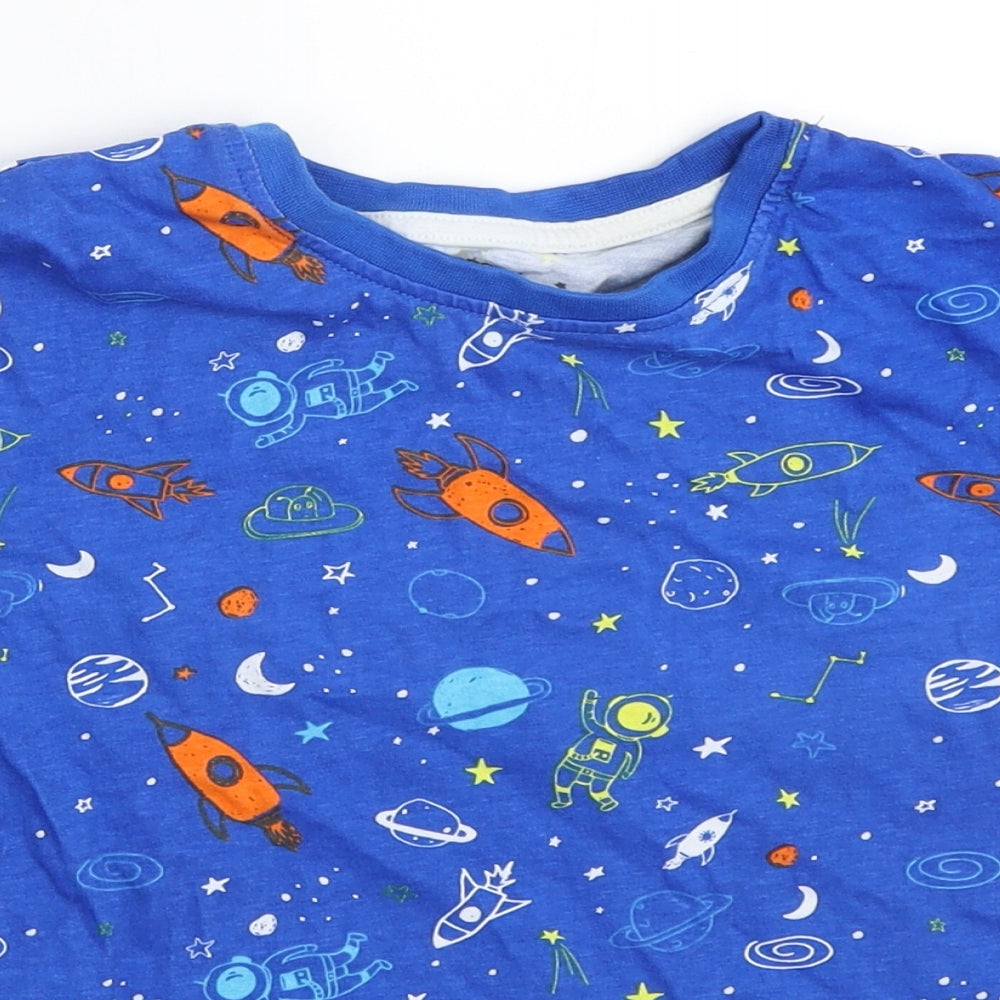 Pep&Co Boys Blue   Basic T-Shirt Size 5-6 Years