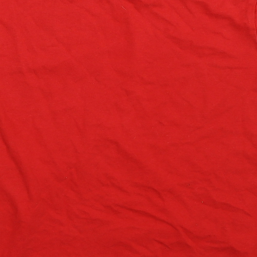 Disney Boys Red   Basic T-Shirt Size 6-7 Years  - Toy Story