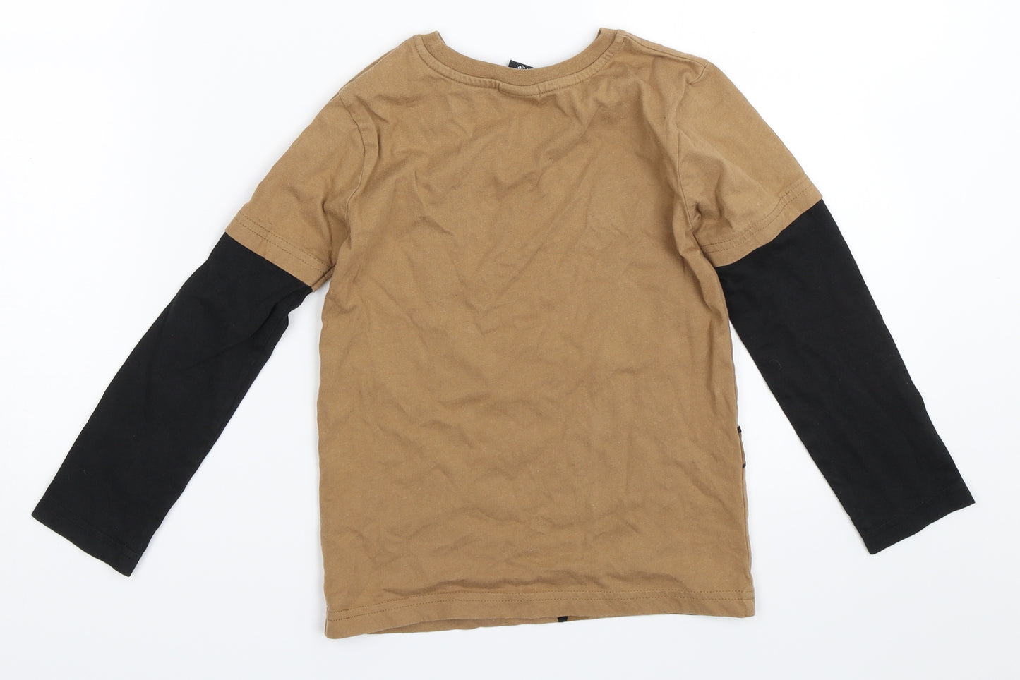George Boys Beige   Basic T-Shirt Size 5-6 Years  - toy story