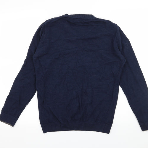 River Island Womens Blue  Knit Pullover Jumper Size S