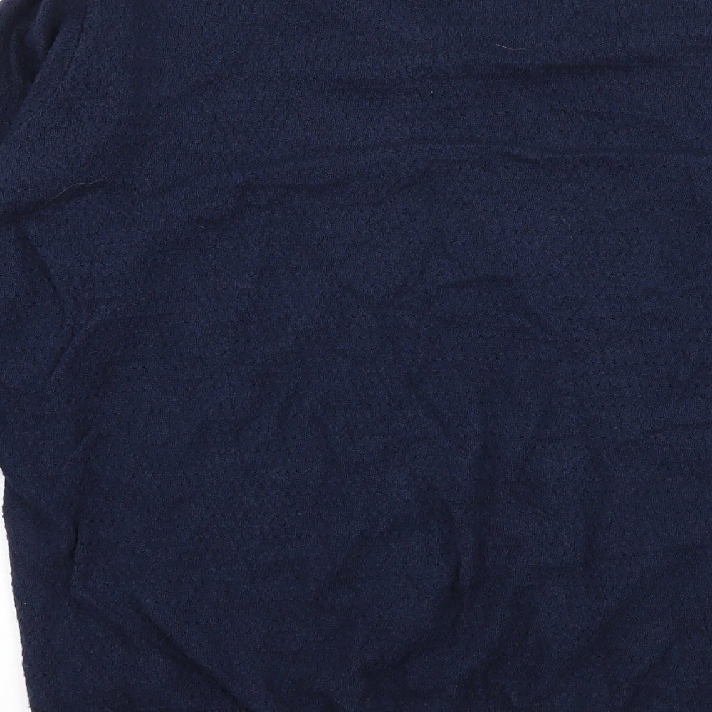 River Island Womens Blue  Knit Pullover Jumper Size S