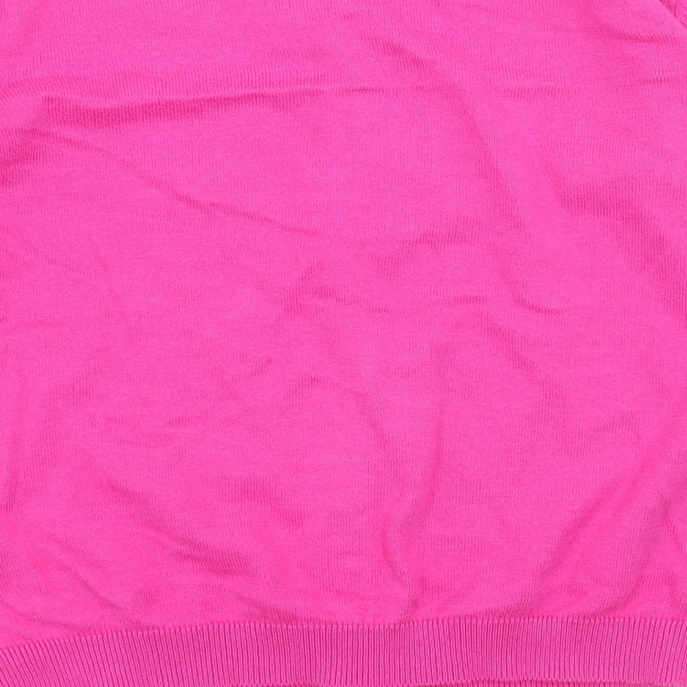 Primark Womens Pink  Knit Cardigan Jumper Size 12