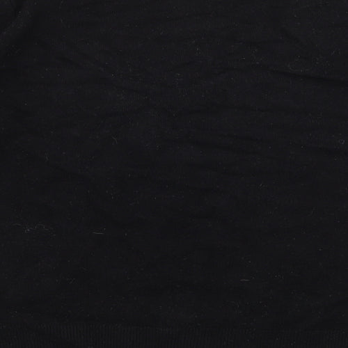 TU Womens Black  Knit Cardigan Jumper Size 12