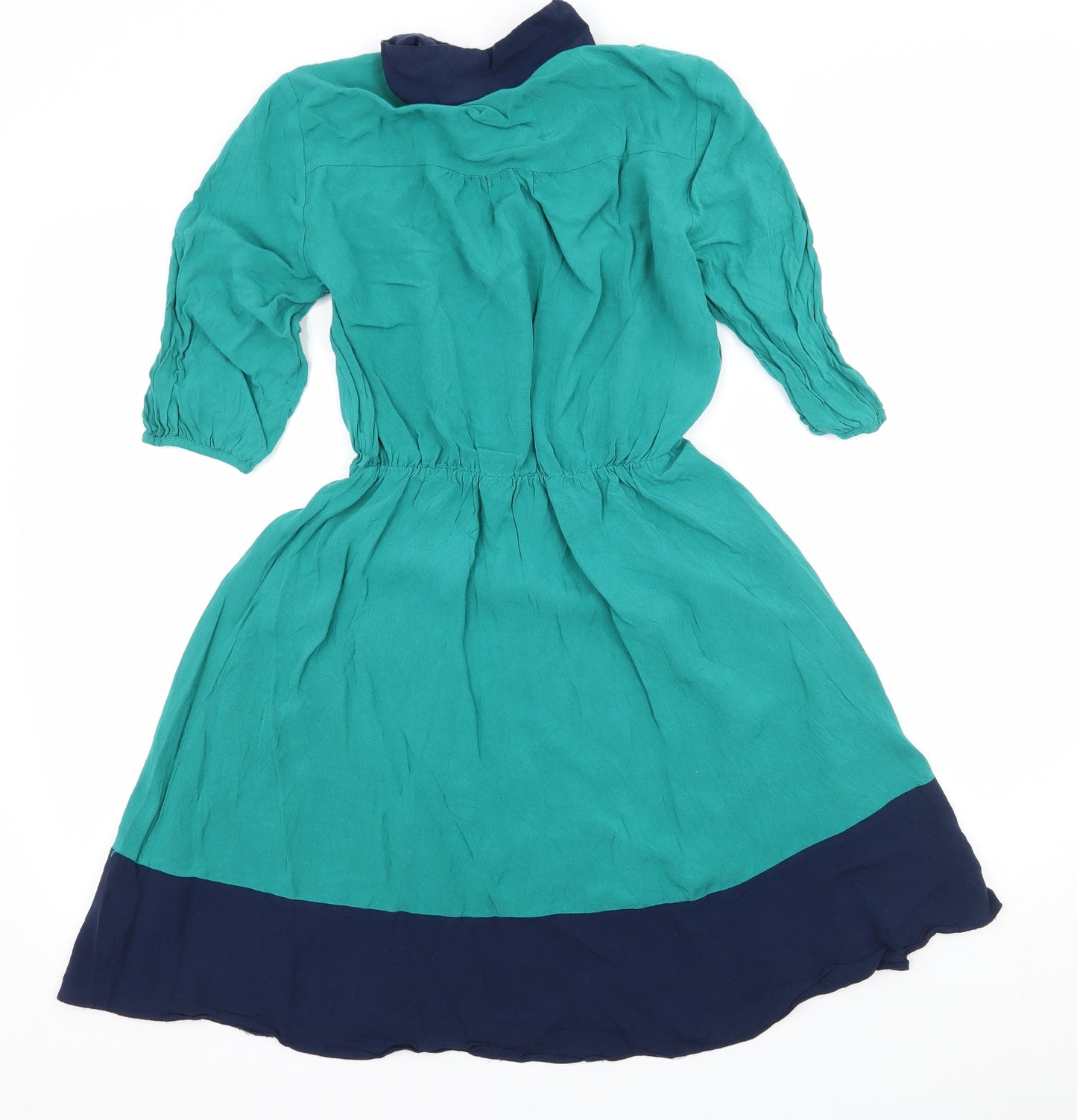 Peacocks Womens Blue   Skater Dress  Size 8