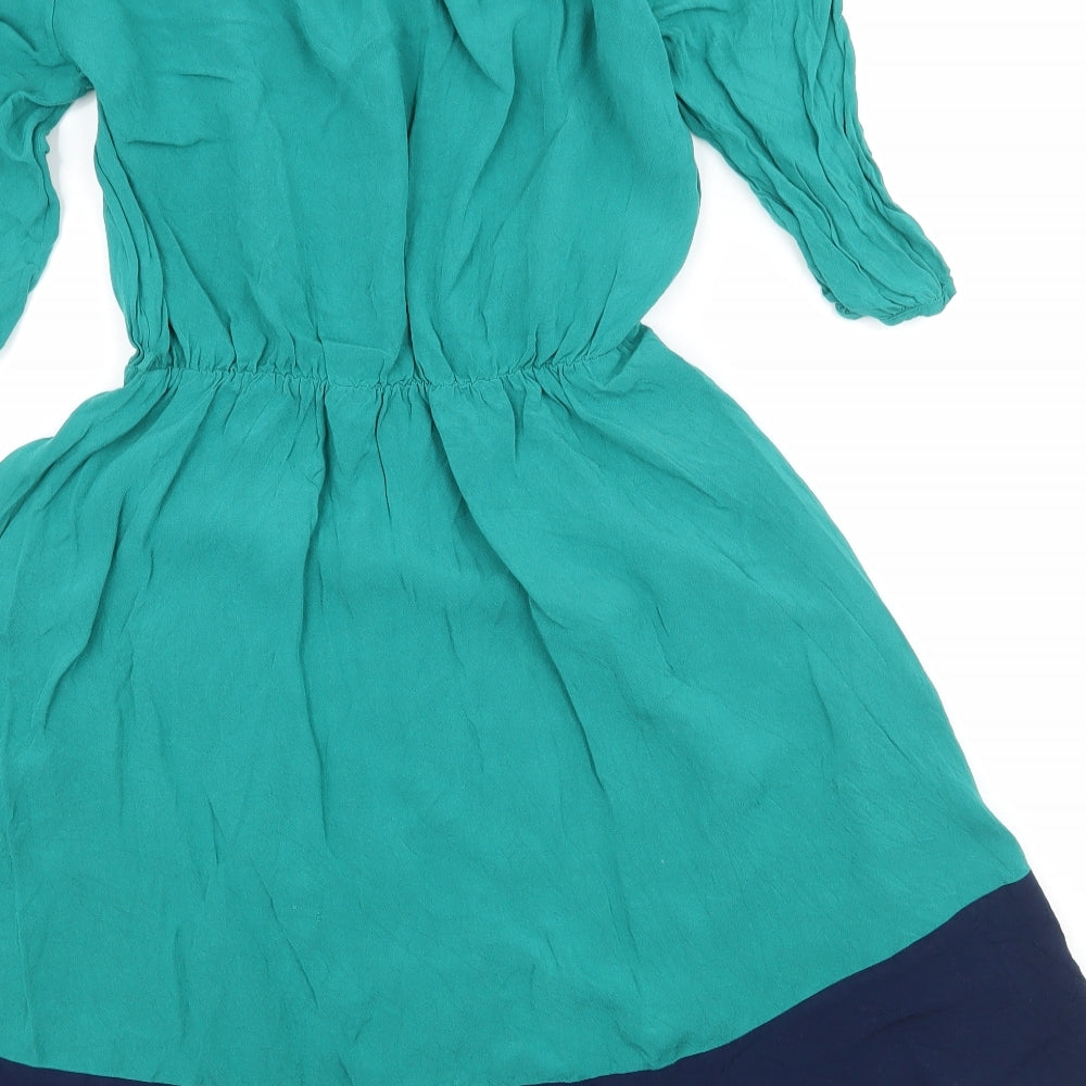 Peacocks Womens Blue   Skater Dress  Size 8