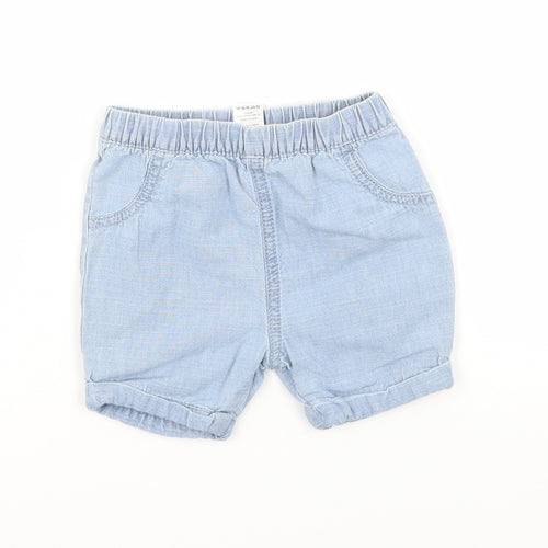 TU Baby Blue  Denim Cropped Trousers Size 6-9 Months