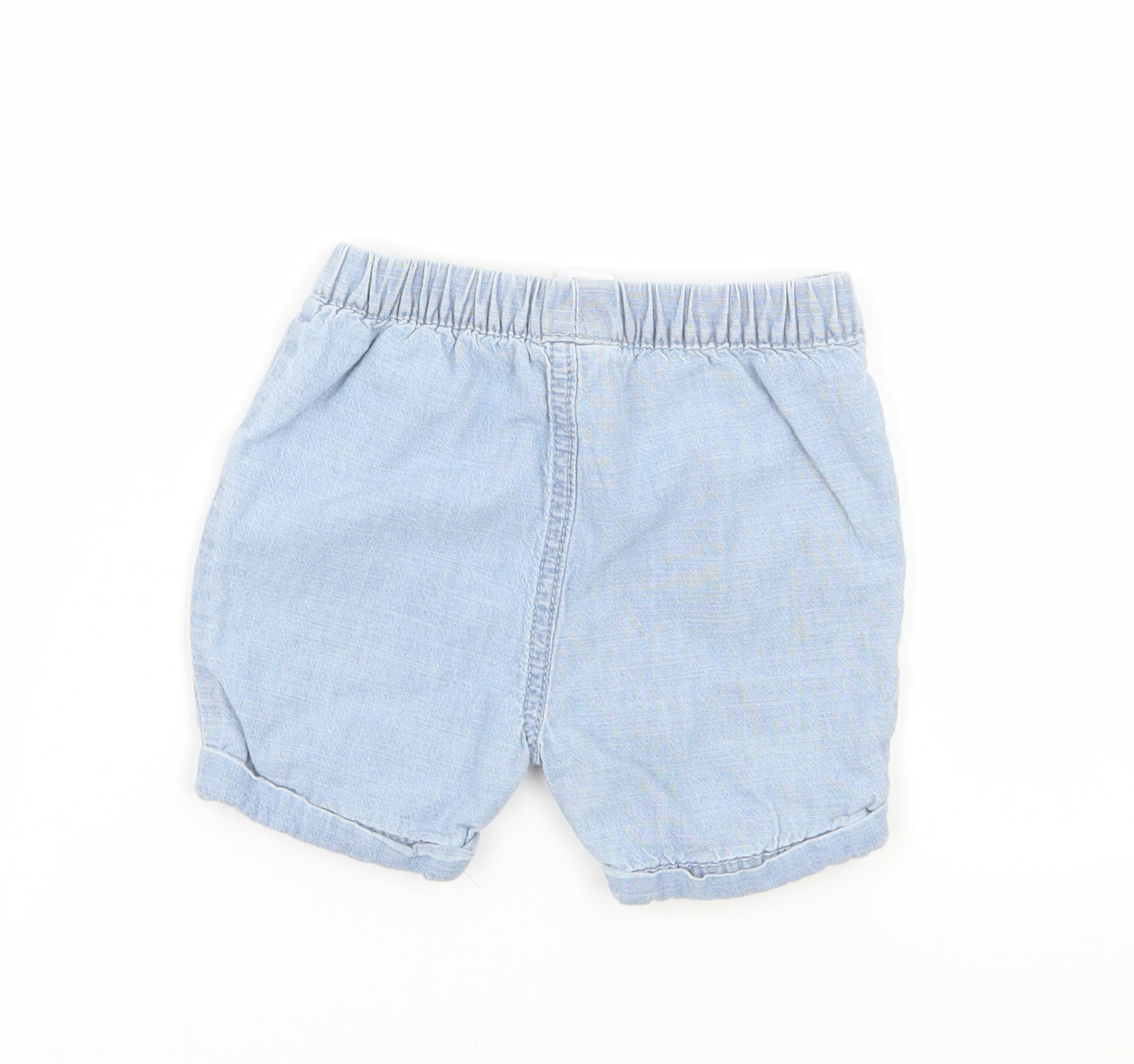 TU Baby Blue  Denim Cropped Trousers Size 6-9 Months