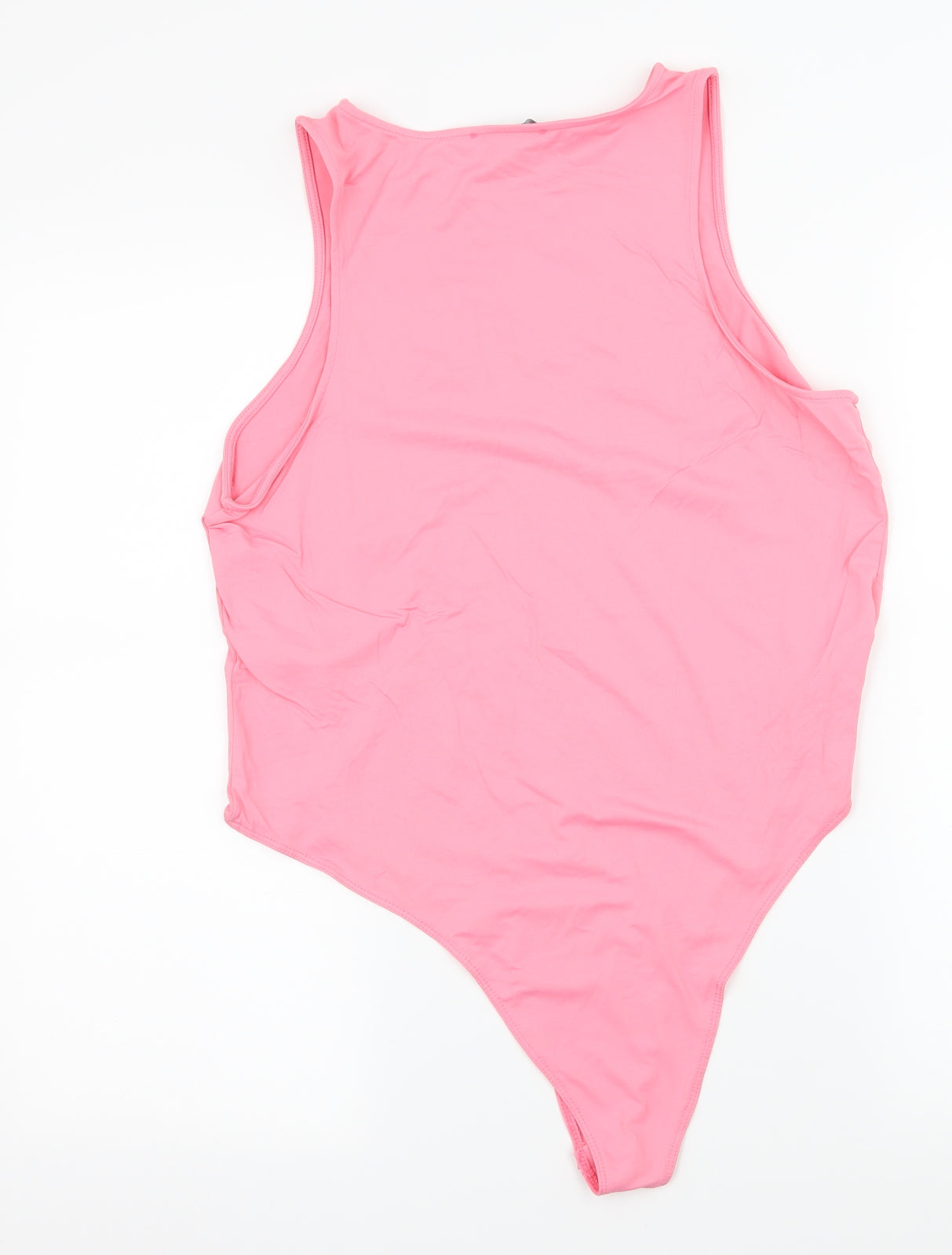 Primark Womens Pink  Jersey Bodysuit One-Piece Size 18