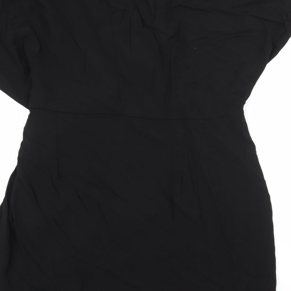 Missguided Womens Beige   Wrap Dress  Size 18