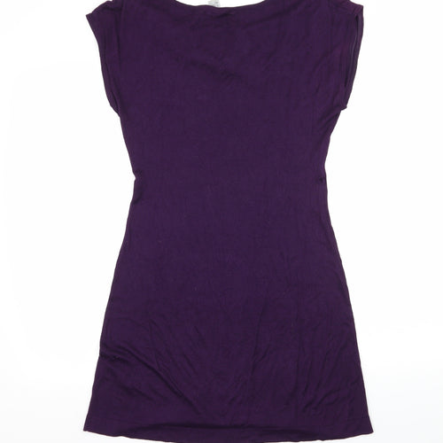 H&M Womens Purple  Knit A-Line  Size M