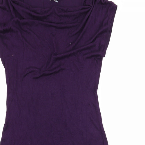 H&M Womens Purple  Knit A-Line  Size M