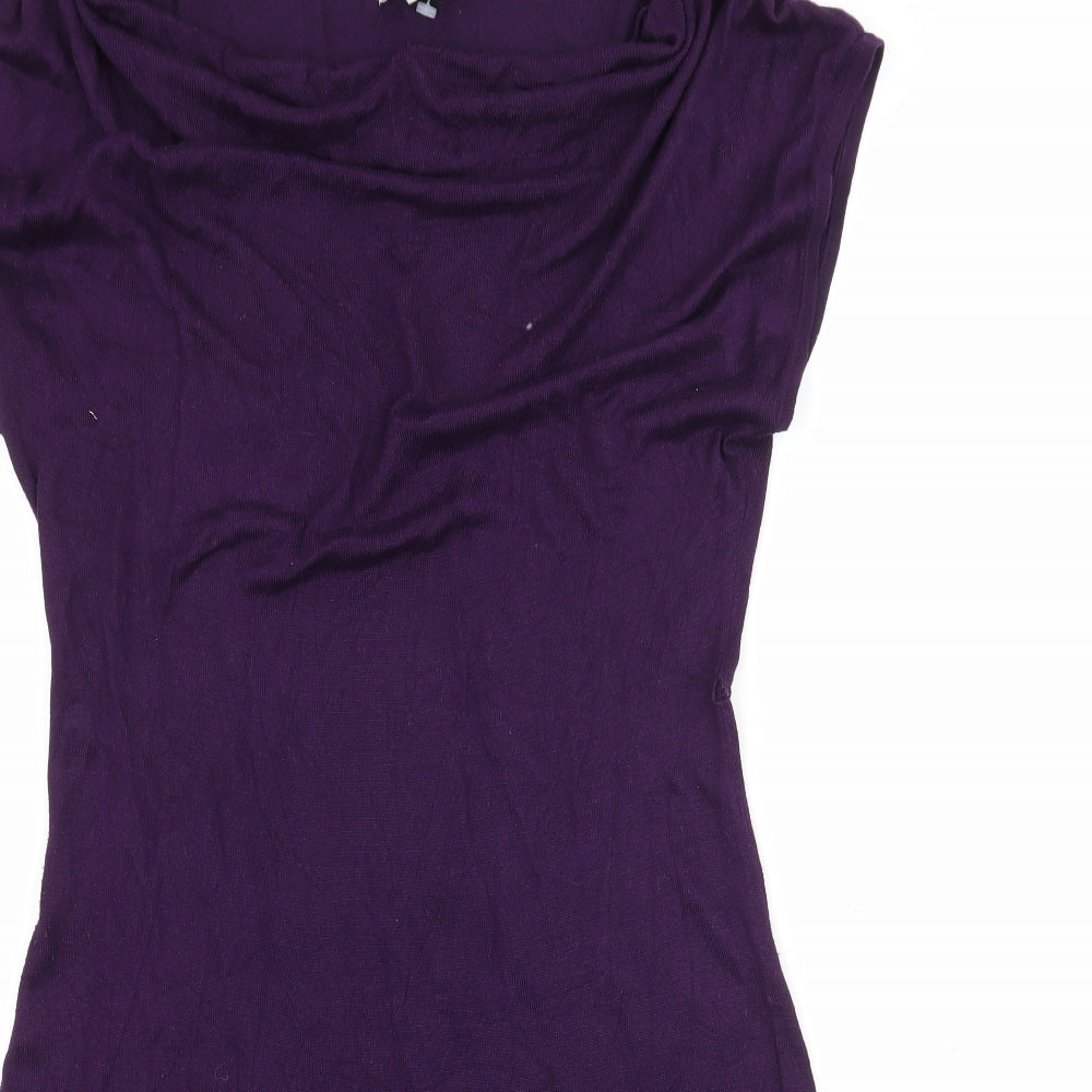 H&M Womens Purple  Knit A-Line  Size M