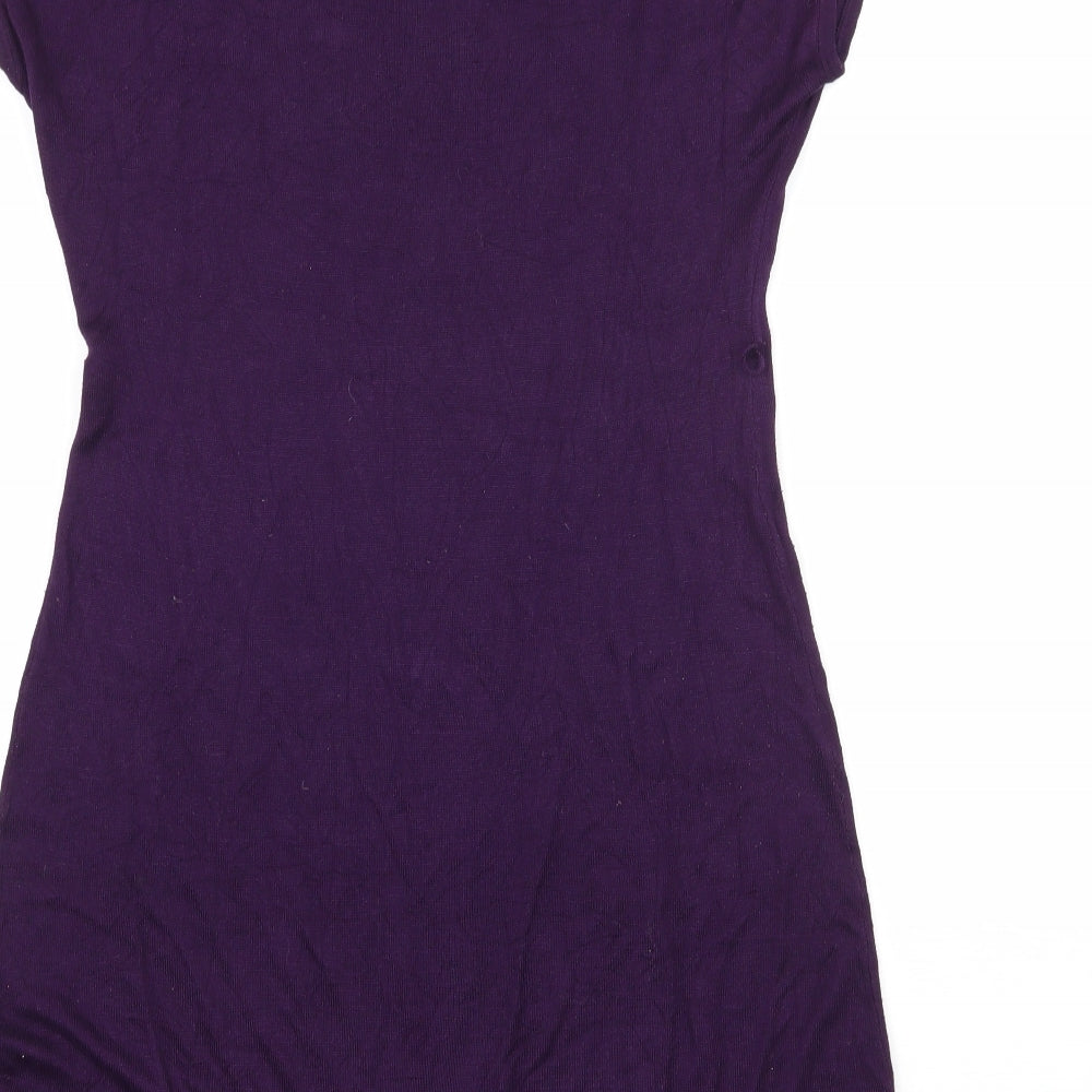 H&M Womens Purple  Knit A-Line  Size M