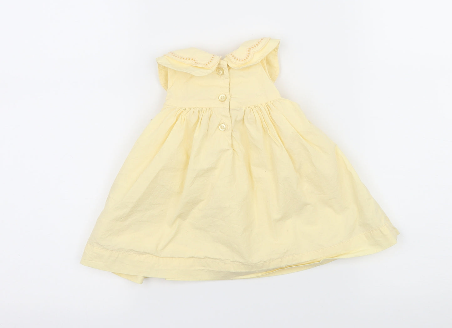 Matalan Baby Yellow   A-Line  Size 0-3 Months
