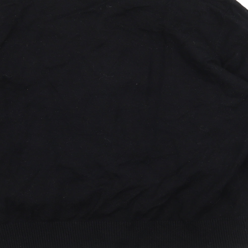Debenhams Womens Black  Knit Cardigan Jumper Size 16