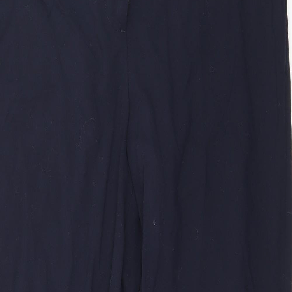 Cotton Traders Womens Blue   Trousers  Size 12 L29 in
