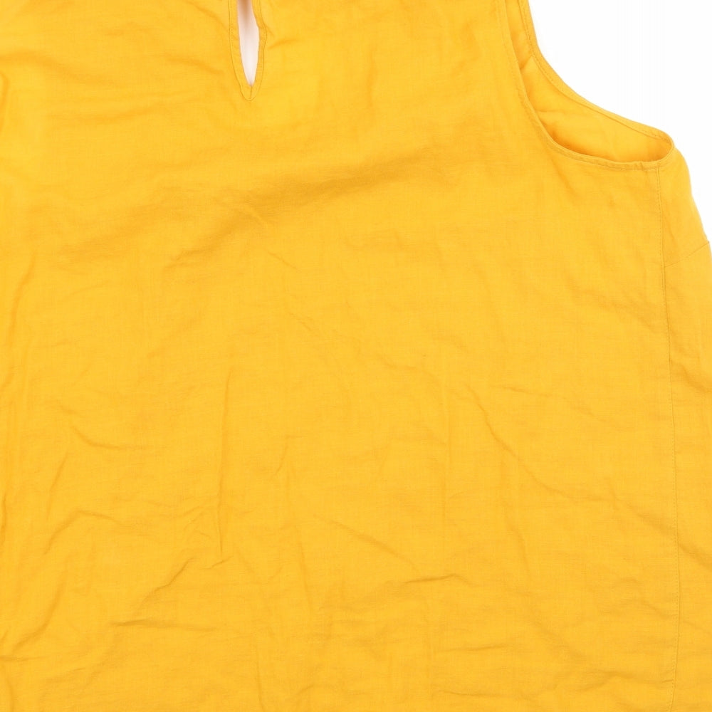 F&F Womens Orange   Basic Blouse Size 20