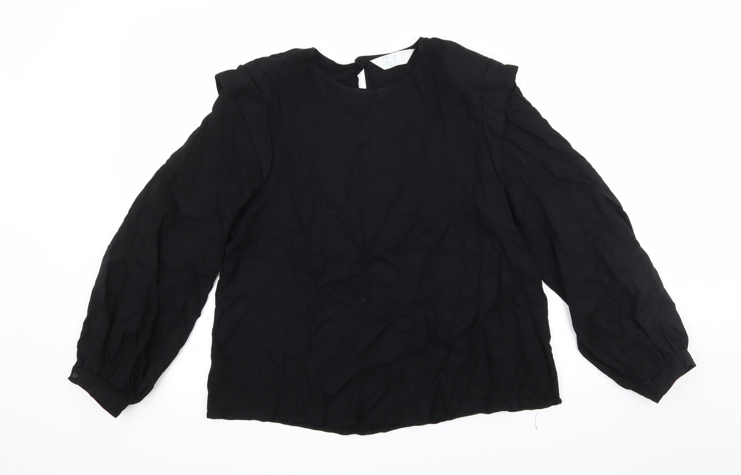 Primark Womens Black   Basic Blouse Size 12