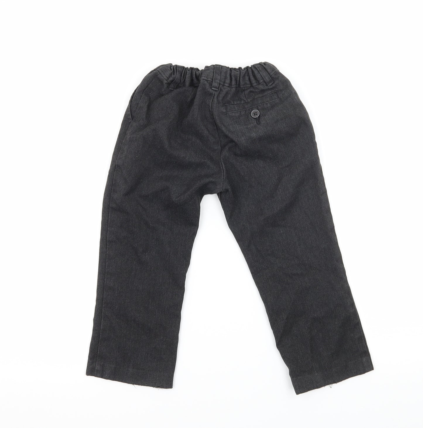 F&F Boys Grey   Dress Pants Trousers Size 3-4 Years