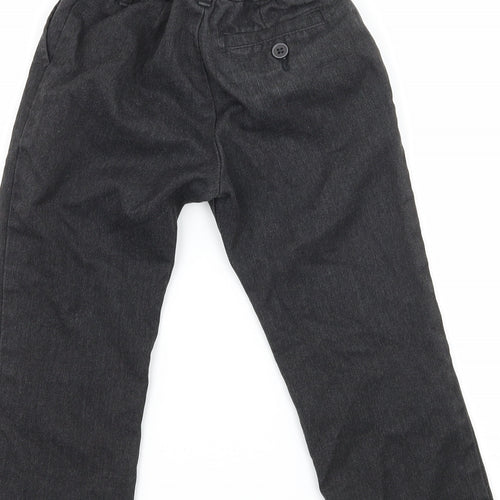 F&F Boys Grey   Dress Pants Trousers Size 3-4 Years