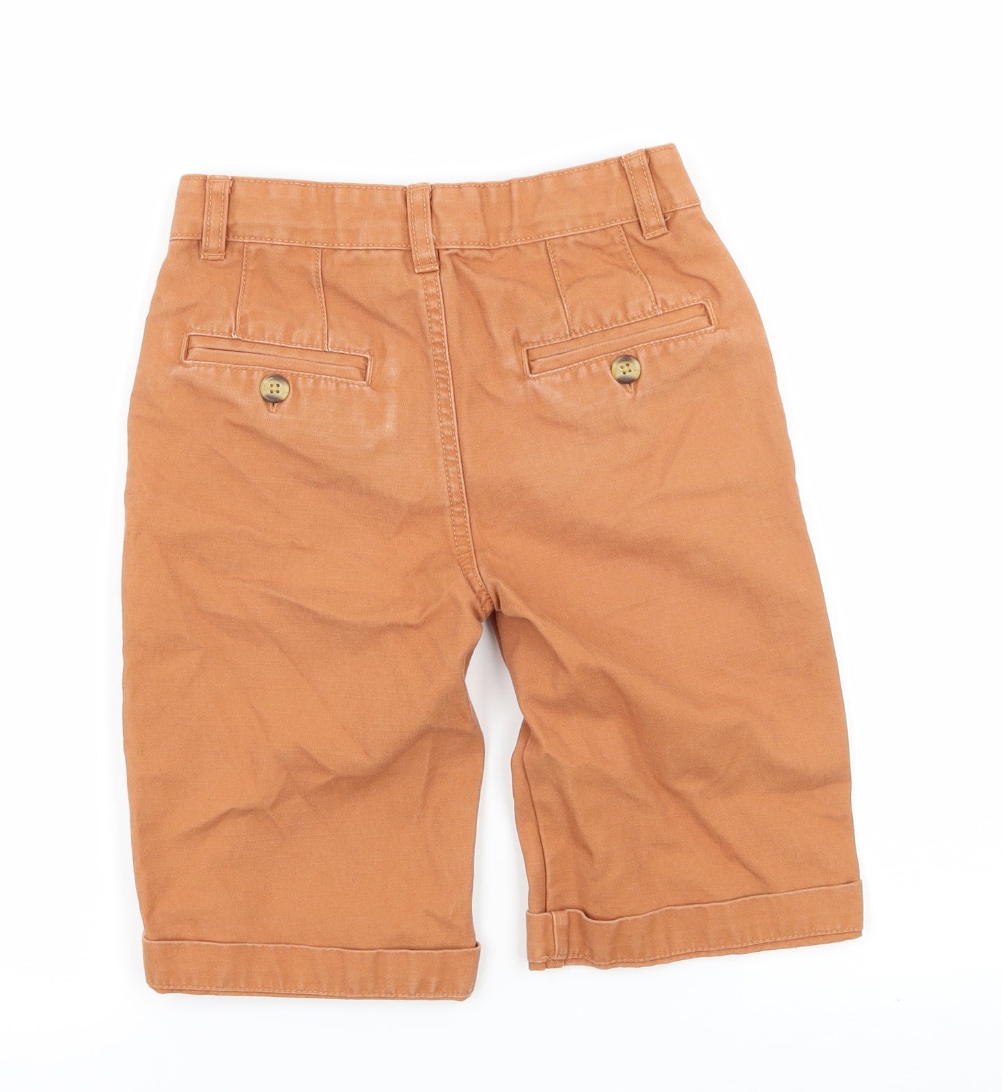 John Lewis Boys Brown   Cropped Trousers Size 6 Years
