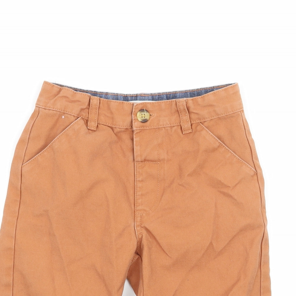John Lewis Boys Brown   Cropped Trousers Size 6 Years