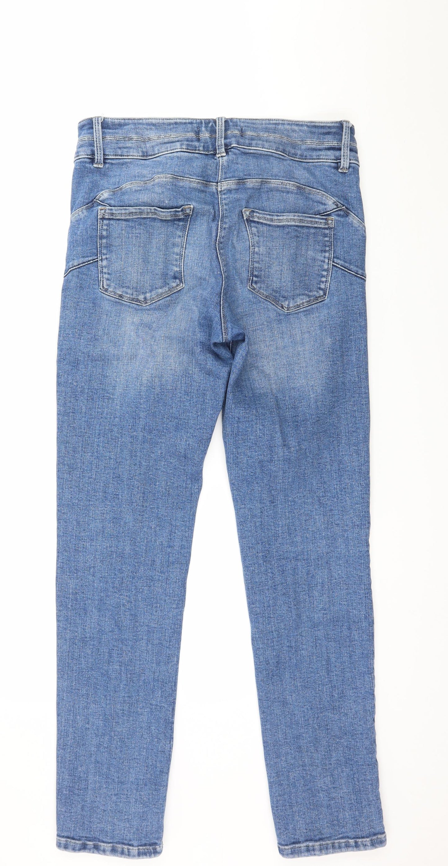 NEXT Womens Blue  Denim Skinny Jeans Size 16 L32 in
