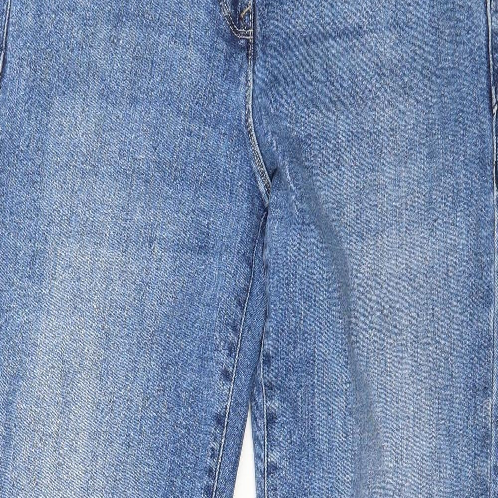 NEXT Womens Blue  Denim Skinny Jeans Size 16 L32 in