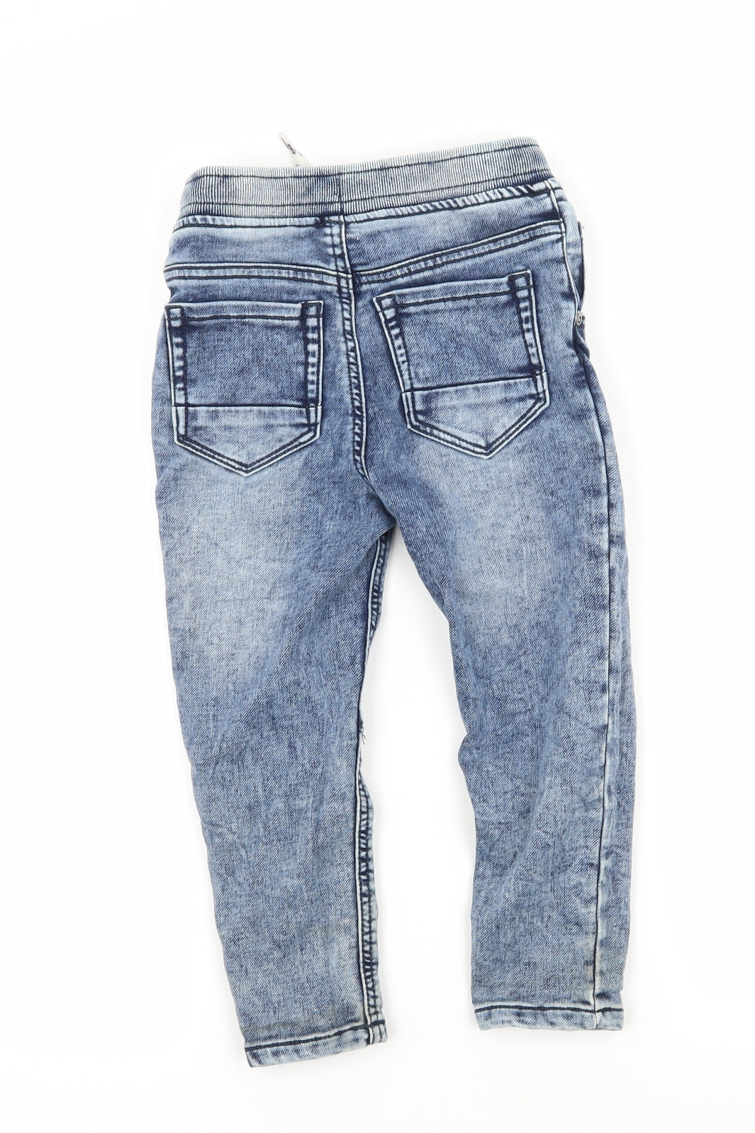 TU Boys Beige  Denim Straight Jeans Size 3-4 Years