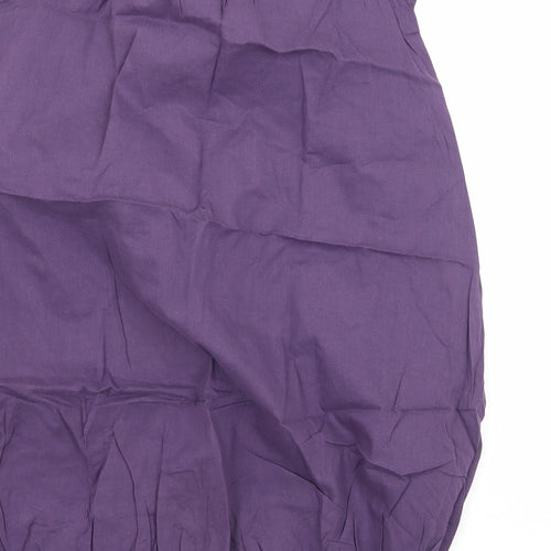 name it Girls Purple Geometric  T-Shirt Dress  Size 9-10 Years  - Star