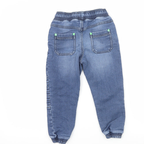 George Boys Blue  Denim Tapered Jeans Size 4-5 Years