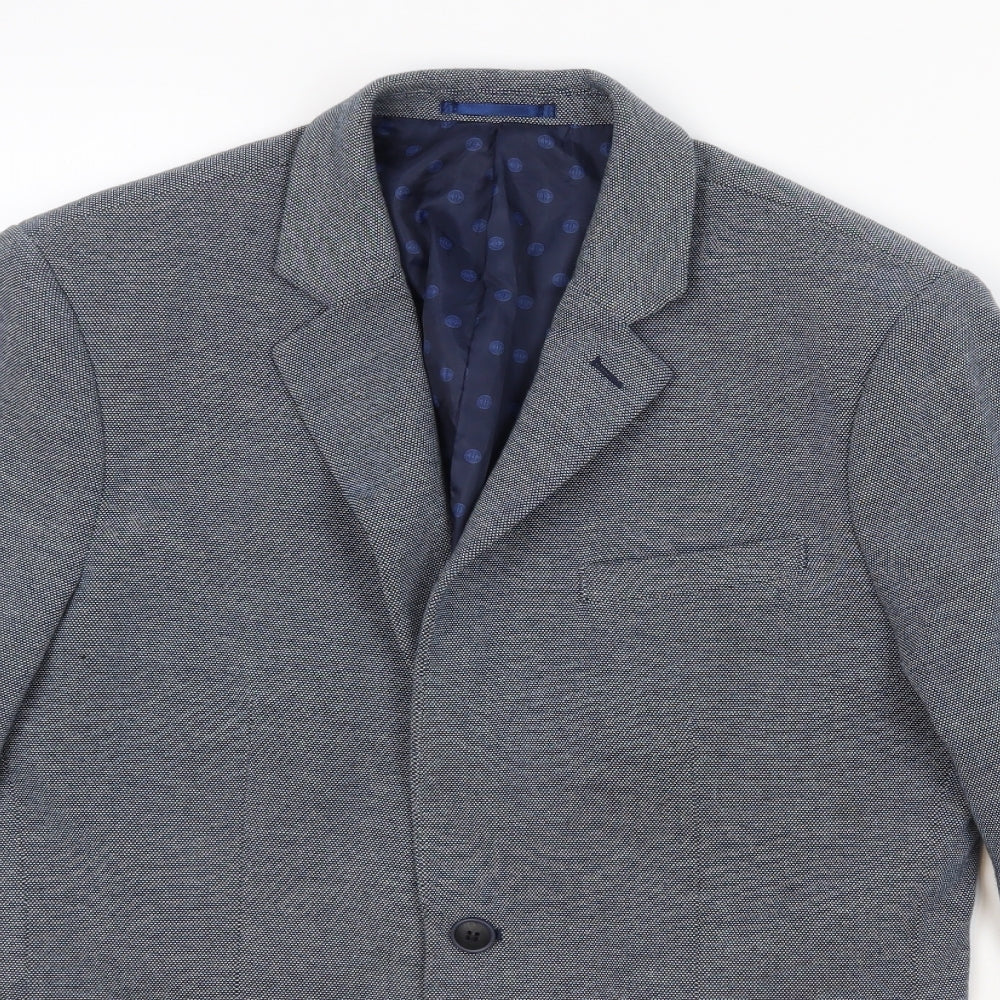 Canda Mens Grey   Jacket Suit Jacket Size 40