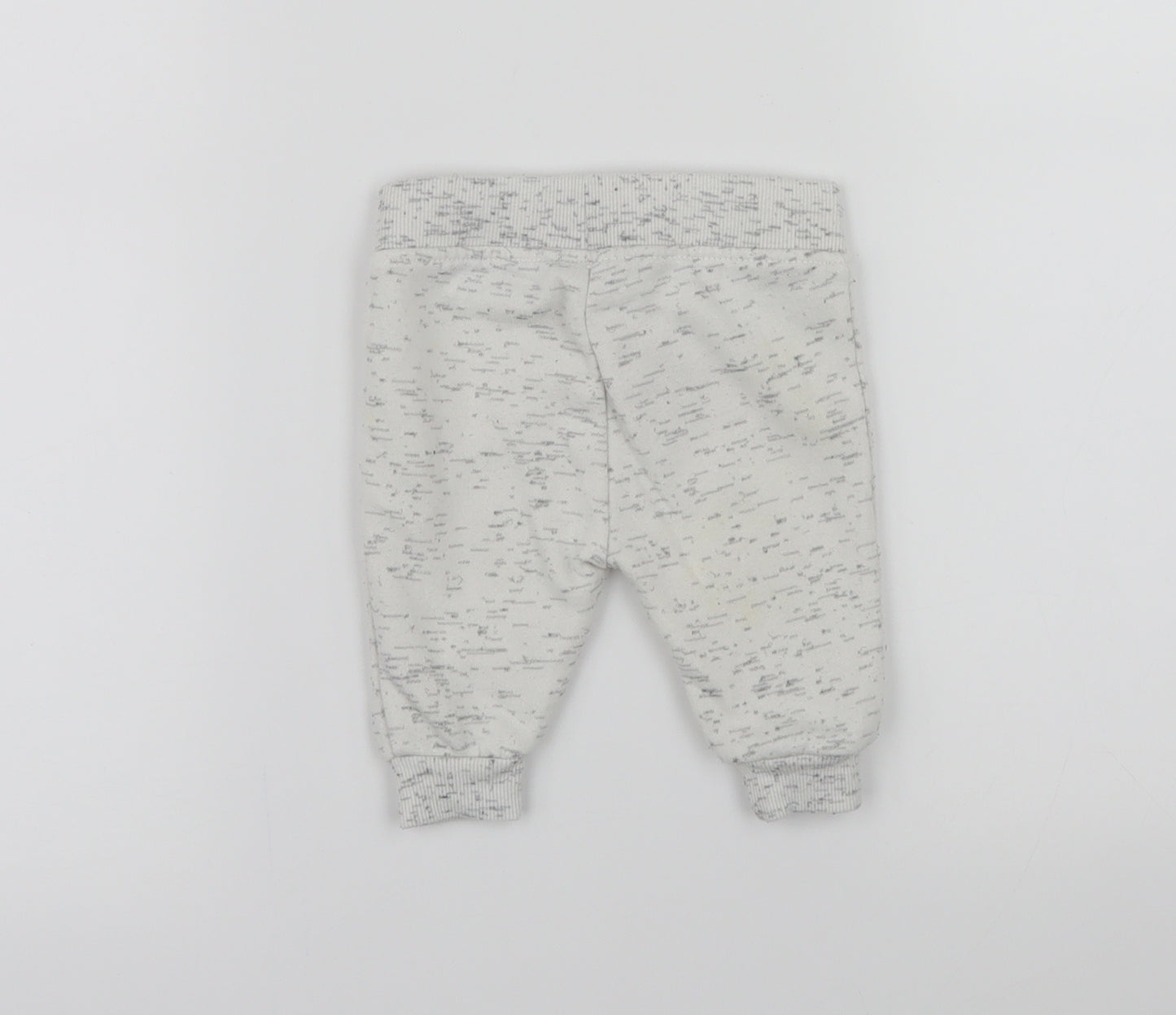 Primark Baby White   Jogger Trousers Size 0-3 Months