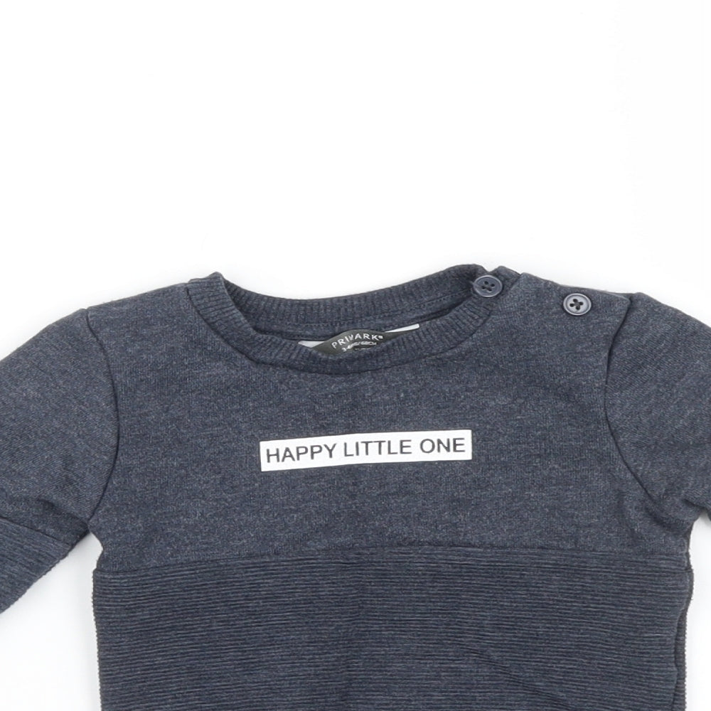 Primark  Blue   Basic Casual Size 3-6 Months