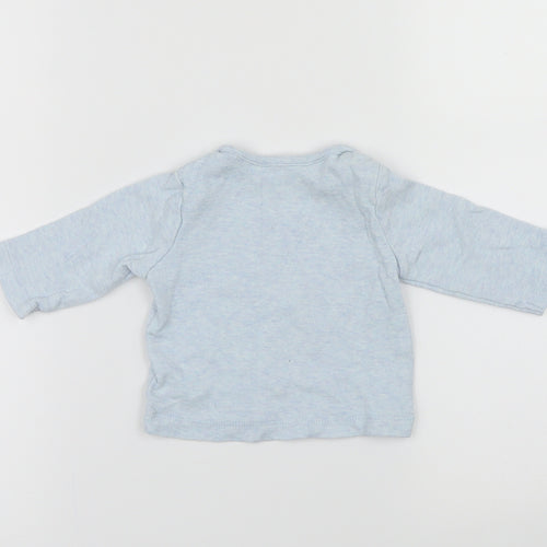 Boots Mini Club Baby Blue Solid  Cami Pyjama Top Size 0-3 Months
