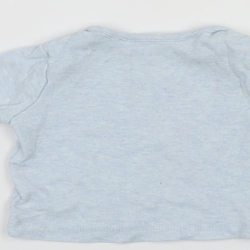 Boots Mini Club Baby Blue Solid  Cami Pyjama Top Size 0-3 Months