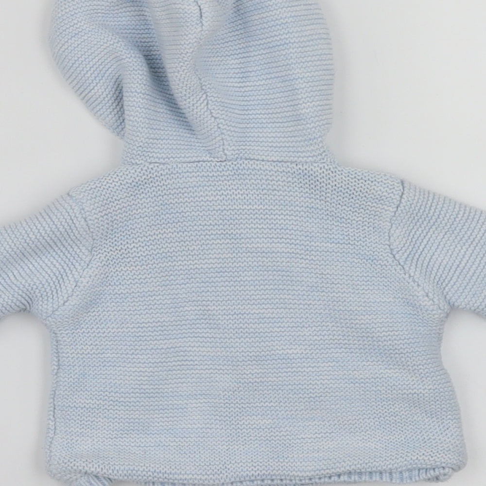 Matalan Baby Blue   Jacket Coatigan Size Newborn