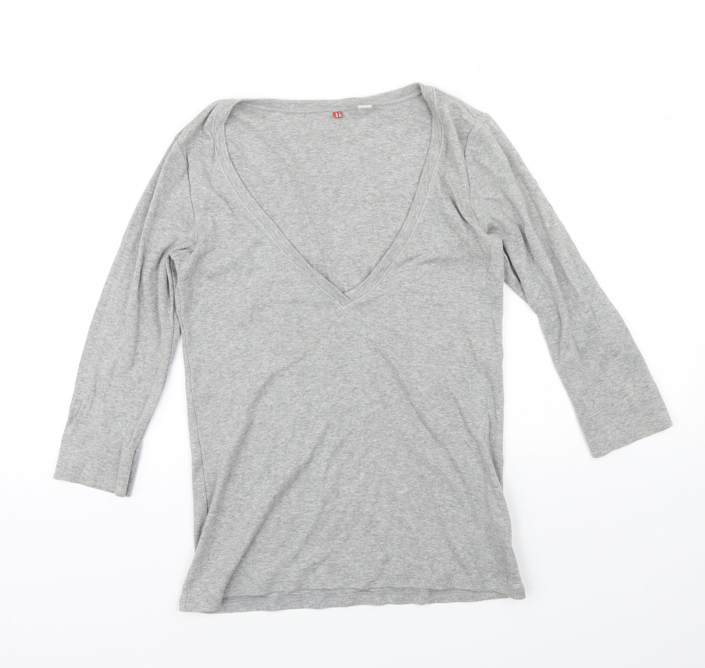 Uniqlo Womens Grey   Basic Blouse Size S