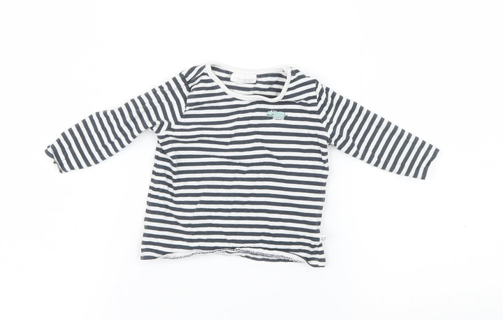 NEXT Black Striped Basic Casual Size 0-3 Months