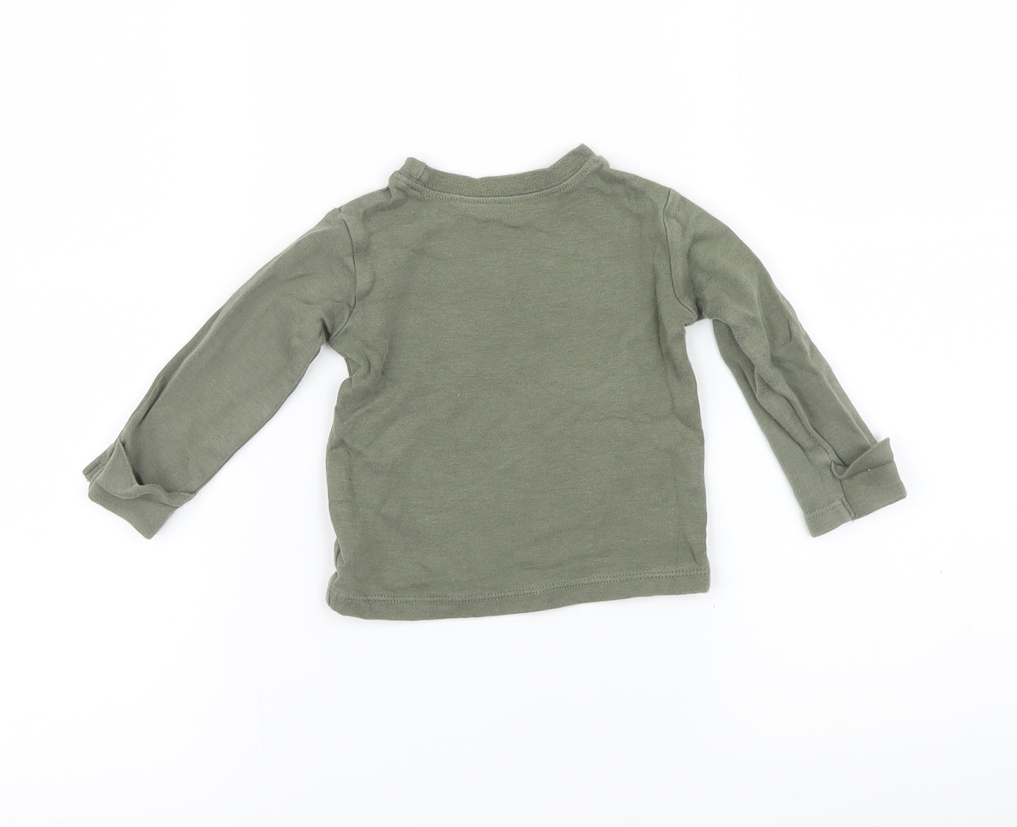 George Baby Green Solid  Cami Robe Size 3-6 Months